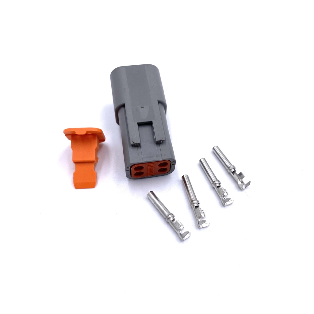 4-pin connector (M) Deutsch