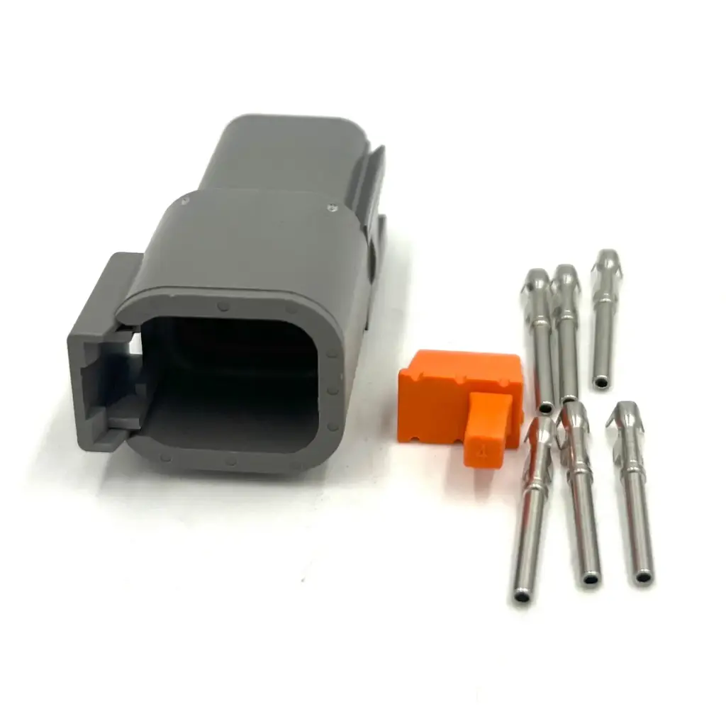 6-pin connector (M) Deutsch DT