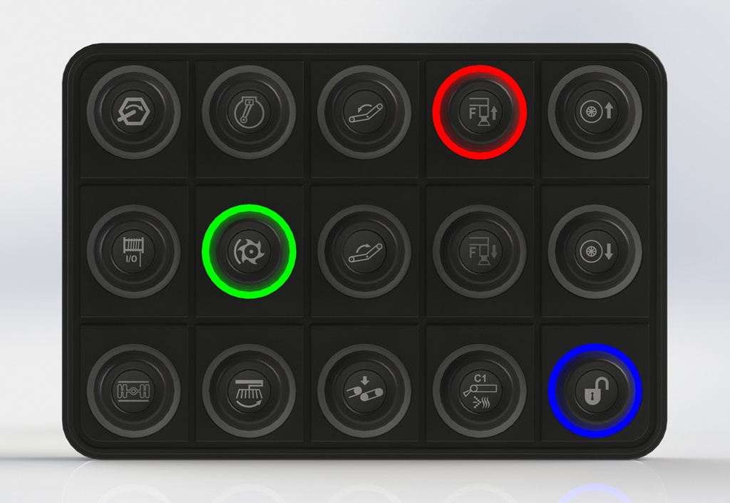 CAN-BUS Keyboard 15 pos.