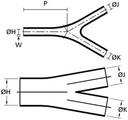 Heat Shrink Y-Boot (MS-3A/Y-01)