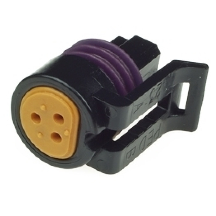 3-pin connector (F) pull to seat