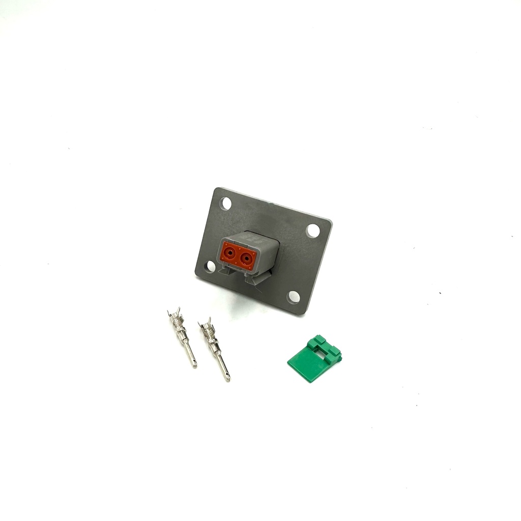 2-pin connector (chassis) Deutsch
