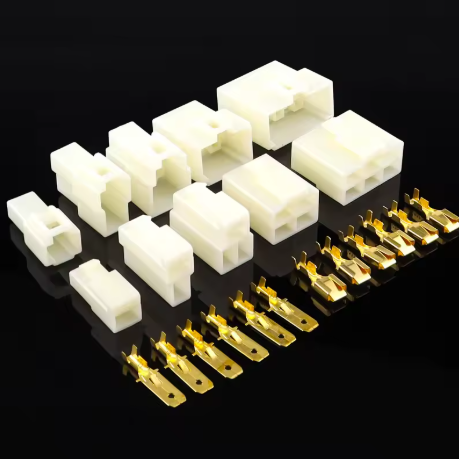 6-polige connector 6.3mm (M)